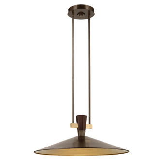 Tenon LED Pendant in Lacquered Bronze (12|52833LBZLED)
