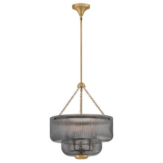 Adella LED Pendant in Lacquered Brass (13|48573LCBSM)