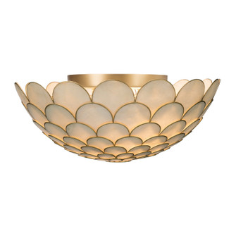 Darby Three Light Semi Flush Mount in Soft Gold (60|DRB7000SG)