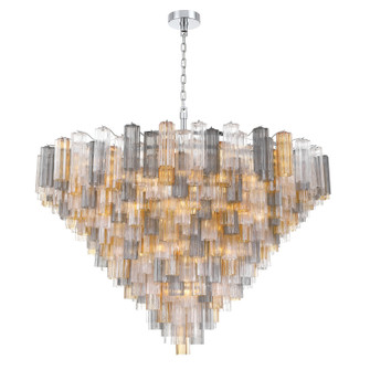 Addis 40 Light Chandelier in Polished Chrome (60|ADD329CHAU)