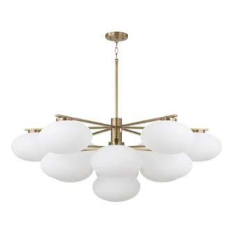Soren 13 Light Chandelier in Aged Brass (65|460501AD)