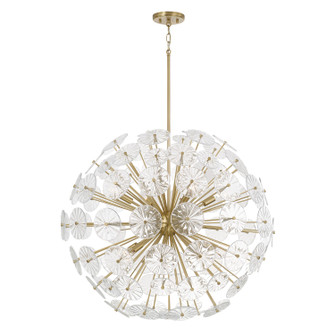 Emelie Eight Light Chandelier in Matte Brass (65|457881MA)