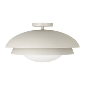 Jensen One Light Semi Flush Mount in Taupe (65|259211TP)