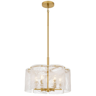 Maisie Six Light Pendant in Brushed Gold (10|MAI2818BRG)
