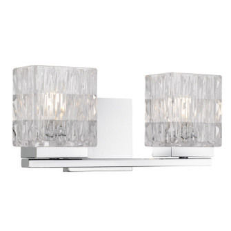 Estelle Two Light Vanity in Polished Chrome (10|ESTE8613C)
