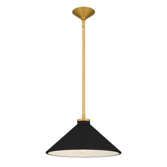 Bradbury One Light Pendant in Brushed Gold (10|BRADK1814BRG)