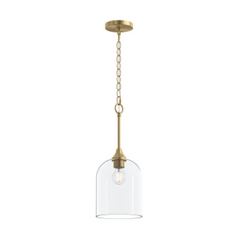 Ilia One Light Pendant in Brushed Gold (54|P500514191)