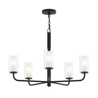 Mack Five Light Chandelier in Matte Black (54|P40047531M)
