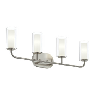 Mack Four Light Bath Vanity in Brushed Nickel (54|P300577009)