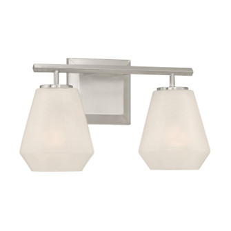 Siena Two Light Vanity in Brushed Nickel (7|1437284)
