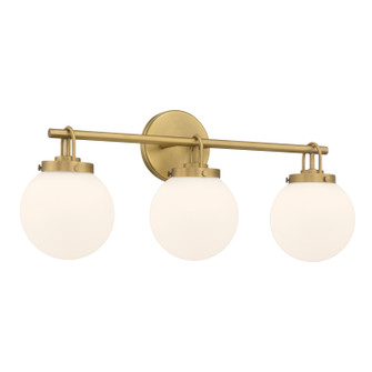 Ortesa Three Light Vanity in Legacy Brass (7|12013732)