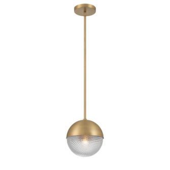Luniva One Light Mini Pendant in Legacy Brass (7|10126732)