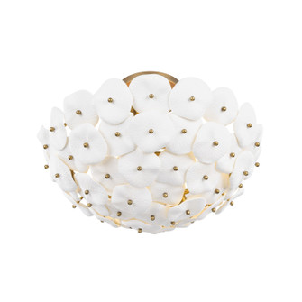 Coastlyn Three Light Semi-Flush Mount in Legacy Brass (29|N1823732)