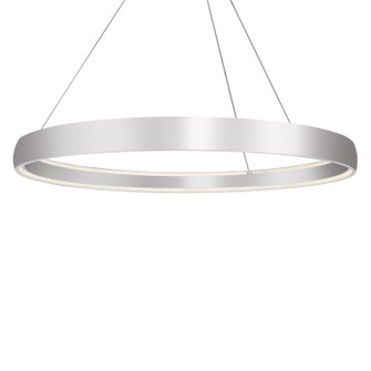 Halo LED Pendant in Brushed Silver (347|PD22772BSUNV010)