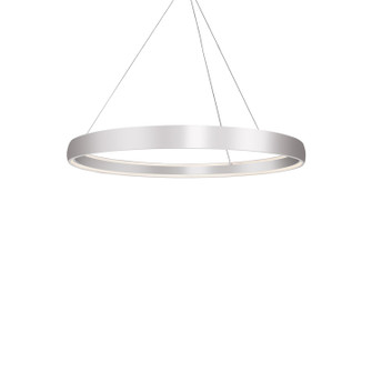 Halo LED Pendant in Brushed Silver (347|PD22753BSUNV010)