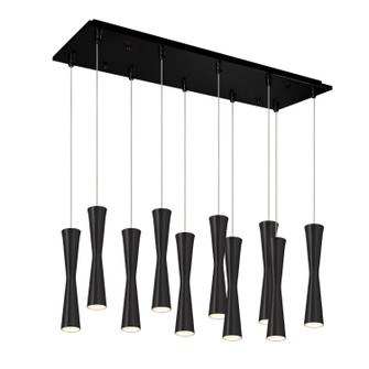 Robson LED Pendant in Black (347|MP42502BK10)