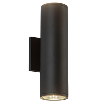 Nordic LED Outdoor Wall Sconce in Black (347|EW264212BK)