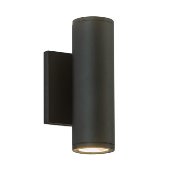 Nordic LED Outdoor Wall Sconce in Black (347|EW262208BK)