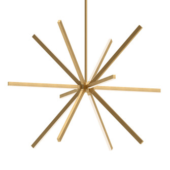 Sirius LED Chandelier in Brushed Gold (347|CH14356BGUNV)