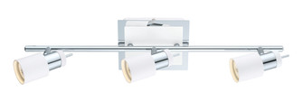 Davida Three Light Fixed Track Light in Chrome, White (217|200323A)