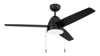 Cozy 52'' 3-Blade Ceiling Fan 52'' Ceiling Fan in Flat Black (46|CZY52FB3)