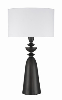 Travis One Light Table Lamp in Dark Wood (46|87024DWT)