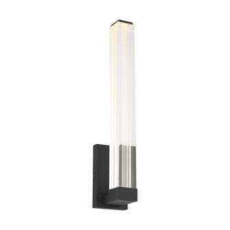 Reiya Square LED Wall Sconce in Nightshade Black (182|SLWS84927BCA)