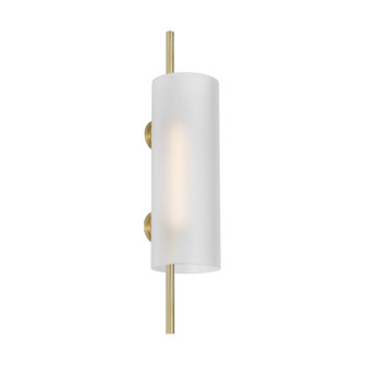 Trace LED Wall Sconce in Hand-Rubbed Antique Brass (182|PBWS80927HABEG)