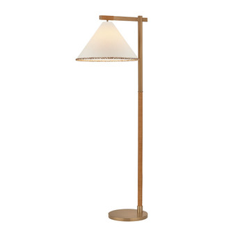 Stoney One Light Floor Lamp in Patina Brass (67|PFL2560PBR)