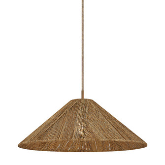 Ahrens One Light Pendant in Patina Brass (67|F3724PBR)