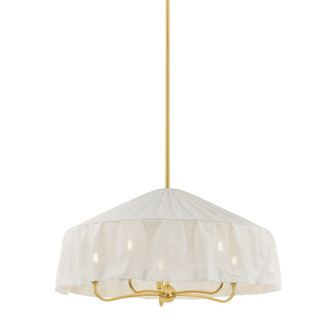 Shivonne Five Light Pendant in Aged Brass (428|H1109805AGB)