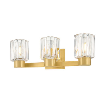 Danae Three Light Bath in Aged Brass (428|H1107303AGB)