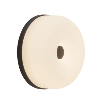 Jada LED Wall Sconce in Black/Opal Glass (347|WS69005BKOP)