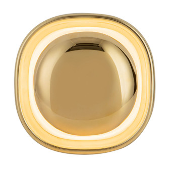 Pebble LED Wall Sconce in Metallic Brass (347|WS17308MRB)