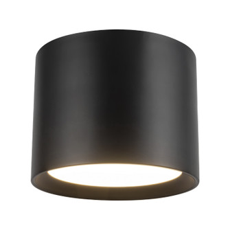 Uma LED Semi-Flush Mount in Black (347|SF0703209BK)