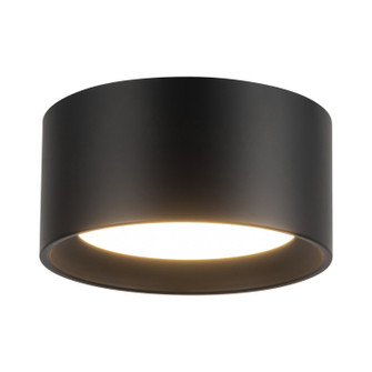Uma LED Semi-Flush Mount in Black (347|SF0702807BK)