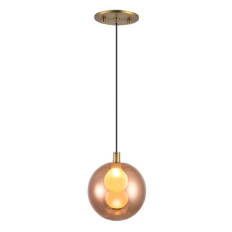 Bolla LED Pendant in Brushed Gold/Copper (347|PD3106BGCP)
