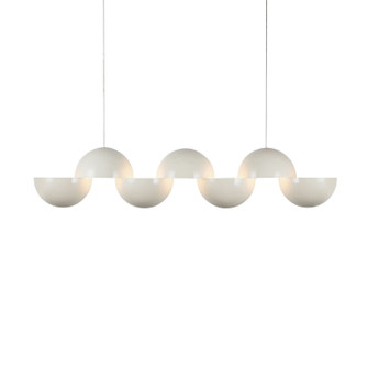 Void LED Linear Pendant in Pearl White (347|LP23241PW)