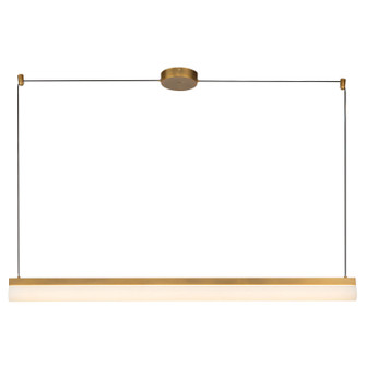 Nio LED Linear Pendant in Vintage Brass (347|LP13645VB)