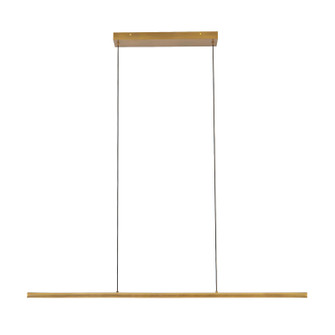 Drift LED Linear Pendant in Vintage Brass (347|LP12245VB)