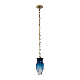 Bolsa One Light Pendant in Winter Brass (33|528311WB)