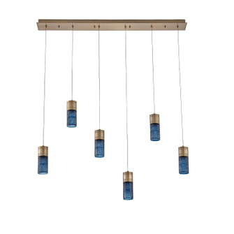 Kiriko LED Linear Pendant in Winter Brass (33|524961WB)