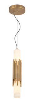 Venna LED Pendant in Antique Brass (40|50352029)
