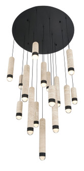 Cambre LED Chandelier in Matte Black (40|50131013)