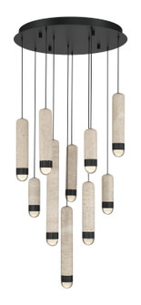 Cambre LED Chandelier in Matte Black (40|50130016)