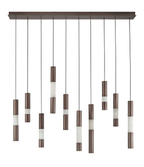 Ronda LED Linear Chandelier in Harlow Bronze (40|50121021)