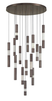 Ronda LED Chandelier in Harlow Bronze (40|50120024)