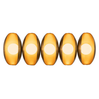 Cortez LED Bathroom Vanity in Vintage Brass (452|WV305526VB)