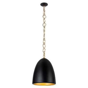 Grant One Light Pendant in Matte Black (452|PD423014MB)