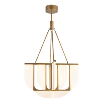 Anders LED Chandelier in Vintage Brass (452|CH336429VBUNV)